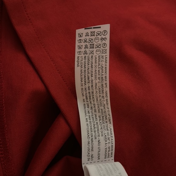 NWT Zara peplum mini skirt red size S - Picture 4 of 4